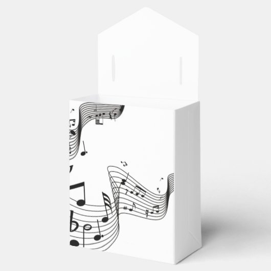 Ballotins Notes musicales sur le blanc (Ouvert)