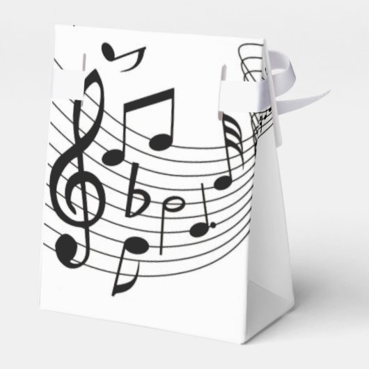 Ballotins Notes musicales sur le blanc (Arrière)