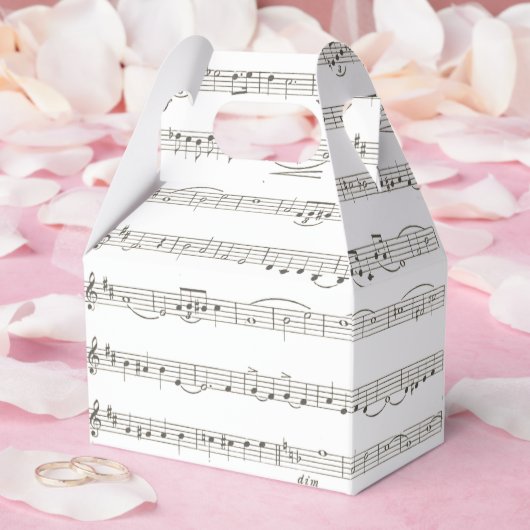 Ballotins Notes musicales vintages (Mariage)