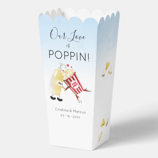 Ballotins Notre Amour Explose du Popcorn (Recto)