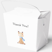 Ballotins Notre Bébé tourne un mignon bébé Giraffe Anniversa (Verso)