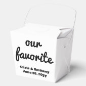 Ballotins Notre cadeau de mariage préféré (Recto)