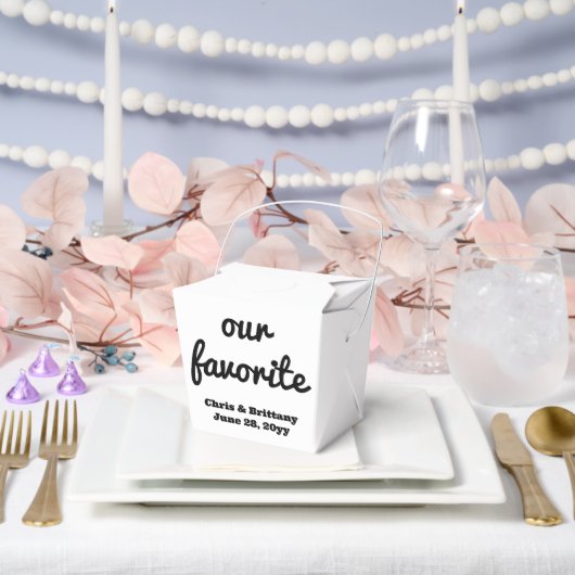 Ballotins Notre cadeau de mariage préféré (Mariage)