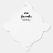 Ballotins Notre cadeau de mariage préféré (Déplié)