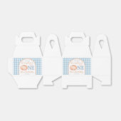 Ballotins Notre petit Citrouille Boho Blue En vichy 1er anni (Déplié)