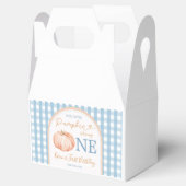 Ballotins Notre petit Citrouille Boho Blue En vichy 1er anni (Ouvert)