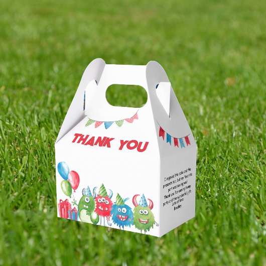 Ballotins Notre petit monstre | Anniversaire