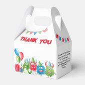 Ballotins Notre petit monstre | Anniversaire (Verso)