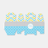 Ballotins Notre petit Sunshine Blue et Jaune fête d'annivers (Déplié)