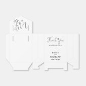 Ballotins Nous Aimons Coeur Noir Et Mariage Blanc (Déplié)