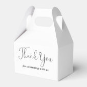 Ballotins Nous Aimons Coeur Noir Et Mariage Blanc (Arrière)