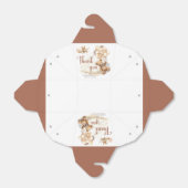 Ballotins Nous pouvons attendre Boho Baby shower neutre genr (Déplié)