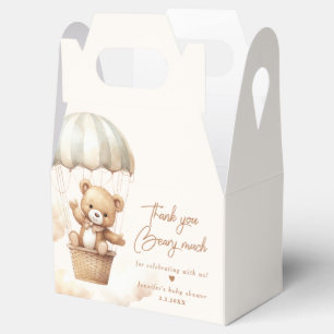 Ballotins Nous pouvons attendre l'ours en peluche merci beau