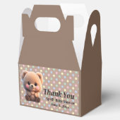 Ballotins Nous pouvons Bearly Wait Baby shower ours en peluc (Ouvert)