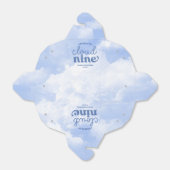 Ballotins Nous Sommes Sur Nuage Neuf Bleu 9e Fête Anniversai (Déplié)