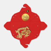 Ballotins Nouvel an chinois Dragon rouge d'or 2024 TOFB (Déplié)