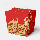 Ballotins Nouvel an chinois Dragon rouge d'or 2024 TOFB (Arrière)