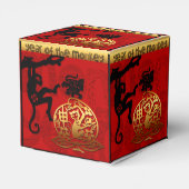 Ballotins Nouvel an chinois Mignonne singe Zodiac Anniversai (Arrière)