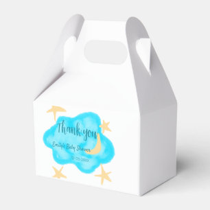 Ballotins Nuages étoilés de lune aquarelle baby shower ajout