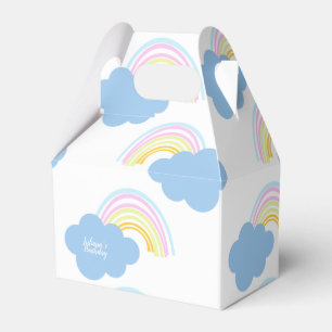 Ballotins Nuages pastel d'été arc-en-ciel Gribouillis Doodle
