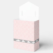 Ballotins Nuages Rose Mariage Favoriser Box Monogrammes Noms (Ouvert)