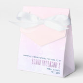 Ballotins Nuageux Artsy Élégant Baby Shower Pastel pour Mari (Verso)