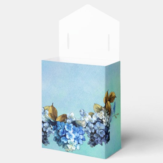 Ballotins Nuances d'aquarelle bleue Hydrangeas (Ouvert)