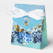 Ballotins Nuances d'aquarelle bleue Hydrangeas (Verso)