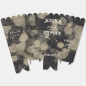 Ballotins Nuances de Noir et Nuages Dorés Boîtes Cadeau (Déplié)