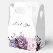 Ballotins Nuances de pourpre Dusty fleurit Fête des mariées  (Ouvert)