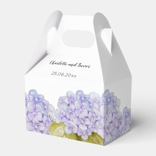 Ballotins Nuances Hydrangea Bleu Violet (Verso)