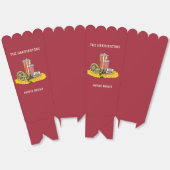 Ballotins Nuit de cinéma texte personnalisé (Déplié)