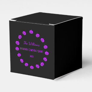 Ballotins Nuit de Citrouille noir et violet
