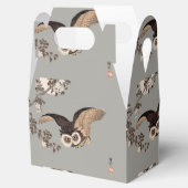 Ballotins Nuit Japonaise Chouette Lune Bois Coupe Flying Nig (Ouvert)