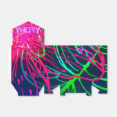 Ballotins Nuit tropicale Luau électrique Neon Aloha Party (Déplié)