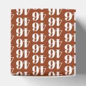 Ballotins Numéro d'anniversaire personnalisé Boîte cadeau ro (Haut)