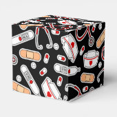 Ballotins Nurse Love Print Black Background (Arrière)