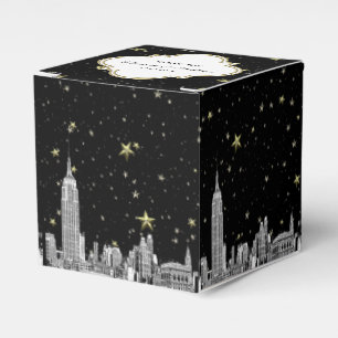 Ballotins NYC Skyline Etted Starry do-it-yourself BG Color
