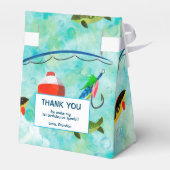 Ballotins O-fish-ally gone de pêche petit pêcheur anniversai (Arrière)