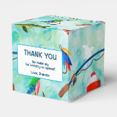 Ballotins O-fish-ally gone de pêche petit pêcheur anniversai (Arrière)