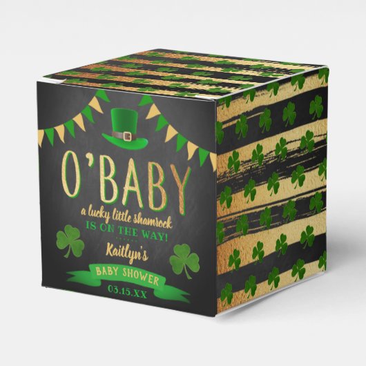 Ballotins O'Baby St. Patrick's Day Baby shower (Verso)