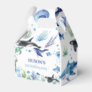 Ballotins Ocean Animal Boy Anniversaire Ballotin Turtle Whal