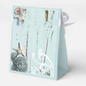 Ballotins océan moderne SeaShells Beach Wedding (Arrière)