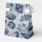 Ballotins Ocean Sea Life Nautical Seashells Beach Mariage (Arrière)