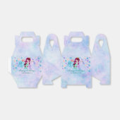 Ballotins Océan sous la mer Sirène thème Joyeux anniversaire (Déplié)