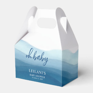 Ballotins Oh Baby Blue Watercolor Ombre