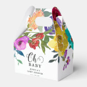 Ballotins Oh Baby Bright & Bold Florals Baby shower (Arrière)
