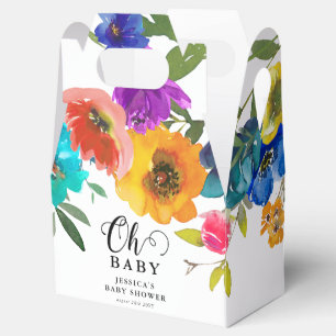 Ballotins Oh Baby Bright & Bold Florals Baby shower