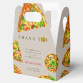 Ballotins Oh Baby Pizza Tomates Olivia Baby shower vert (Ouvert)