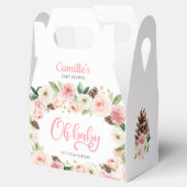 Ballotins Oh Bébé Hiver Blush Baby shower Floral rose (Ouvert)